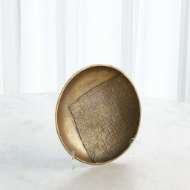 Picture of LINEN ROUND TRAYS-BRASS