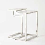 Picture of SET OF 2-C NESTING TABLES-NICKEL