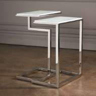 Picture of SET OF 2-C NESTING TABLES-NICKEL