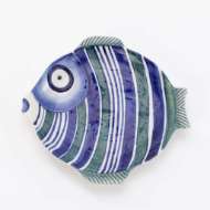 Picture of WHIMSICAL BLOWFISH PLATE