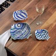 Picture of WHIMSICAL BLOWFISH PLATE