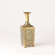 Picture of ALUMINUM BOTTLE VASE-ANTIQUE GOLD