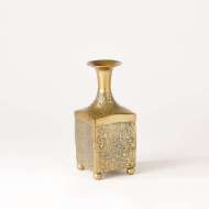 Picture of ALUMINUM BOTTLE VASE-ANTIQUE GOLD