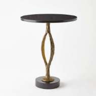 Picture of POD ACCENT TABLE-ANTIQUE GOLD