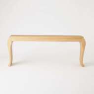 Picture of SLICED CABRIOLE CONSOLE-OAK