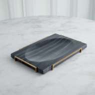 Picture of OVERTURE TRAY-BLACK MARBLE