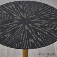 Picture of SPHERES DRINK TABLE-EBONY CERUSED OAK