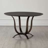 Picture of CHORDA DINING TABLE-BRONZE-48"