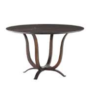 Picture of CHORDA DINING TABLE-BRONZE-48"