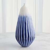 Picture of FURROW VASES-COBALT