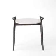 Picture of RETRO ROUND GREY IRON AND WHITE MARBLE SIDE TABLE