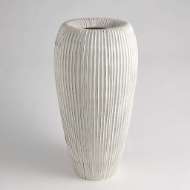 Picture of BALEEN VASES-IVORY W/BROWN EDGES