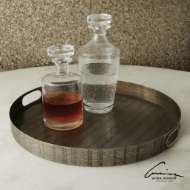 Picture of KOKORO ETCHED ROUND TRAY-NICKEL