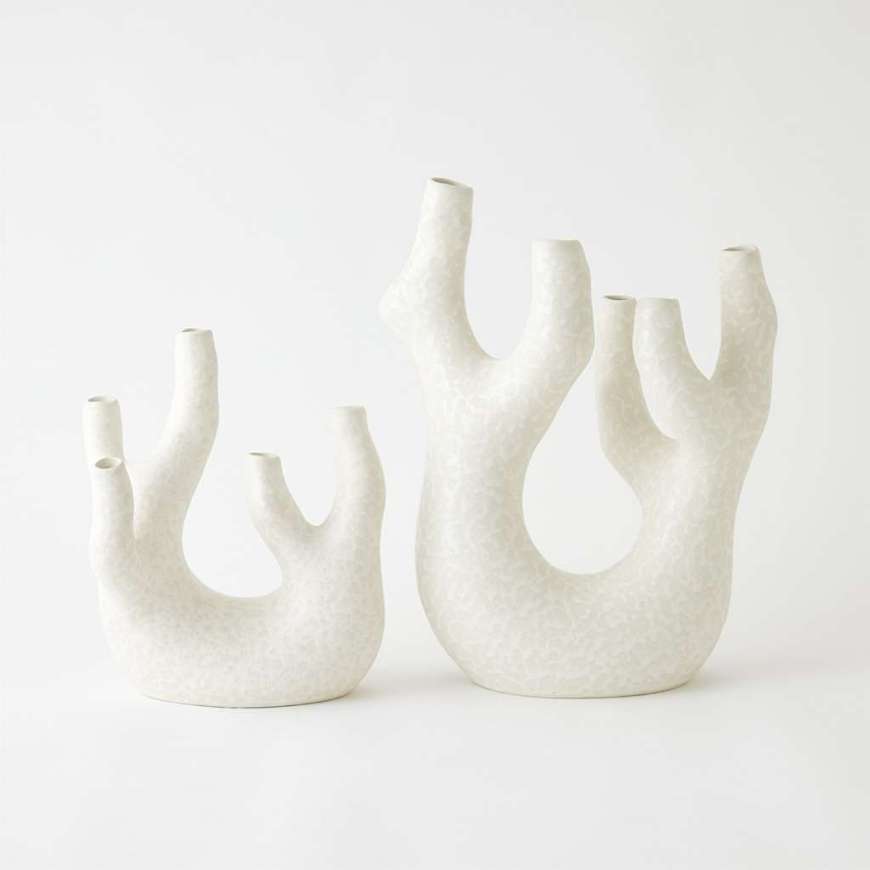 Picture of CREATION VASES-REACTIVE WHITE