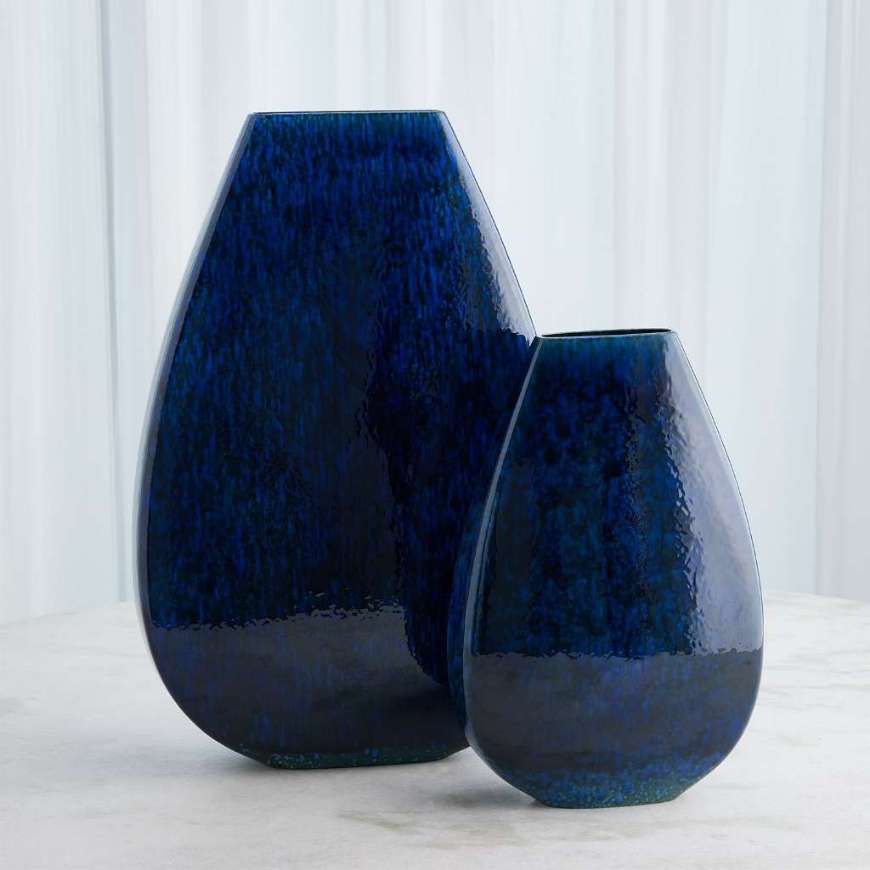 Picture of GIANT TEARDROP VASES-COBALT