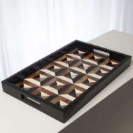 Picture of TRIANGLE MARQUETRY TRAY