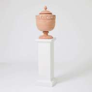 Picture of VILLA GREEK KEY URN-TERRACOTTA