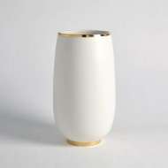 Picture of GOLD RIM BULB VASE