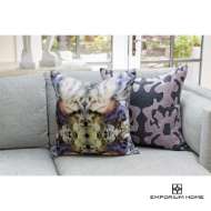 Picture of INK BLOT PILLOW-THISTLE