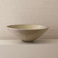 Picture of GRAND BOWL - CHAMPAGNE SILVER LEAF