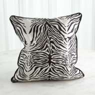 Picture of ZEBRA PILLOW-WHITE & BLACK