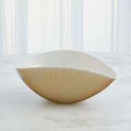 Picture of PLEATED BOWLS-CAMEL/IVORY