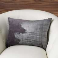 Picture of THUNDER LUMBAR PILLOW-SILVER LEAF