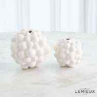 Picture of BUBBLE VASE COLLECTION-VOLCANIC WHITE