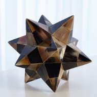 Picture of STELLATED DODECAHEDRON-BROWN HORN