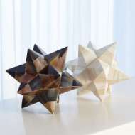 Picture of STELLATED DODECAHEDRON-BROWN HORN