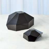 Picture of CRYSTAL PAPER WEIGHT-BLACK