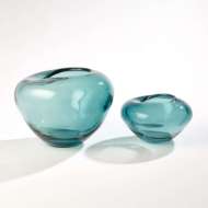 Picture of UNDULATING VASE -AZURE