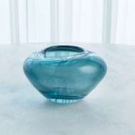 Picture of UNDULATING VASE -AZURE