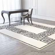 Picture of ALEXANDER RUG IVORY/BLACK