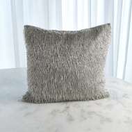 Picture of SHIMMY FRINGE PILLOW-SILVER