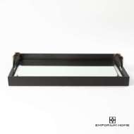 Picture of HARRINGTON TRAY-GRAPHITE LEATHER