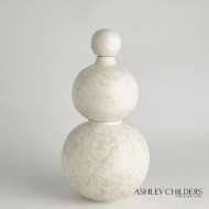 Picture of BUBBLE STACKING VASE-IVORY