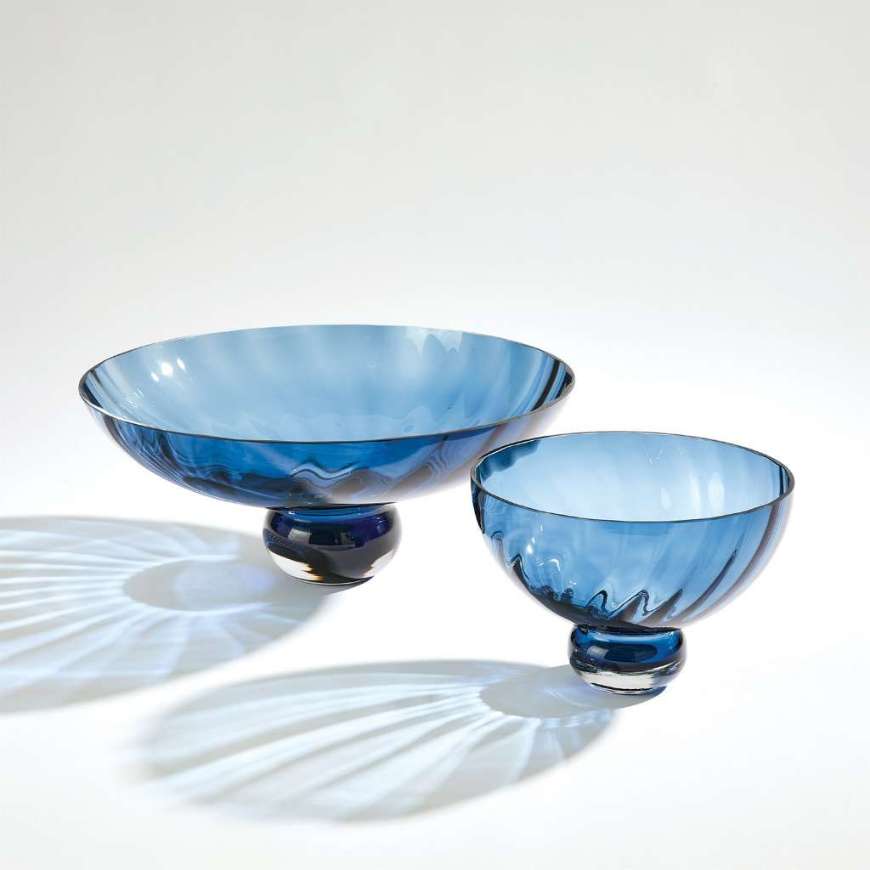 Picture of BALL FOOTED BOWLS-BLUE