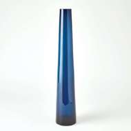 Picture of GLASS TOWER VASE-BLUE