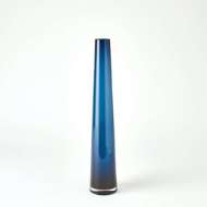 Picture of GLASS TOWER VASE-BLUE