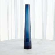 Picture of GLASS TOWER VASE-BLUE