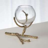 Picture of TWIG VASE HOLDER-BRASS