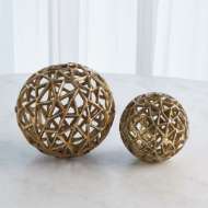 Picture of JALI BALLS-ANTIQUE BRASS