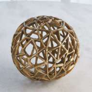 Picture of JALI BALLS-ANTIQUE BRASS