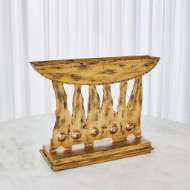 Picture of BRUTALIST CANDELABRA-GOLD LEAF