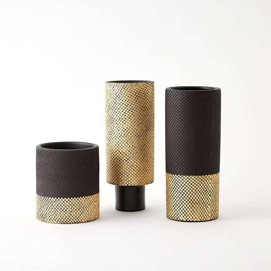 Picture of JAVA COLLECTION-MATTE BLACK/GOLD METALLIC