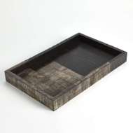 Picture of GILLES RIBBED HORN/RESIN TRAY