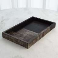 Picture of GILLES RIBBED HORN/RESIN TRAY