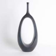 Picture of OPEN OVAL RING VASE-CELESTIAL