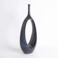 Picture of OPEN OVAL RING VASE-CELESTIAL